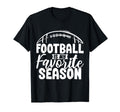 Football Is My Favorite Season T-Shirt - Custom Art Print for Adults