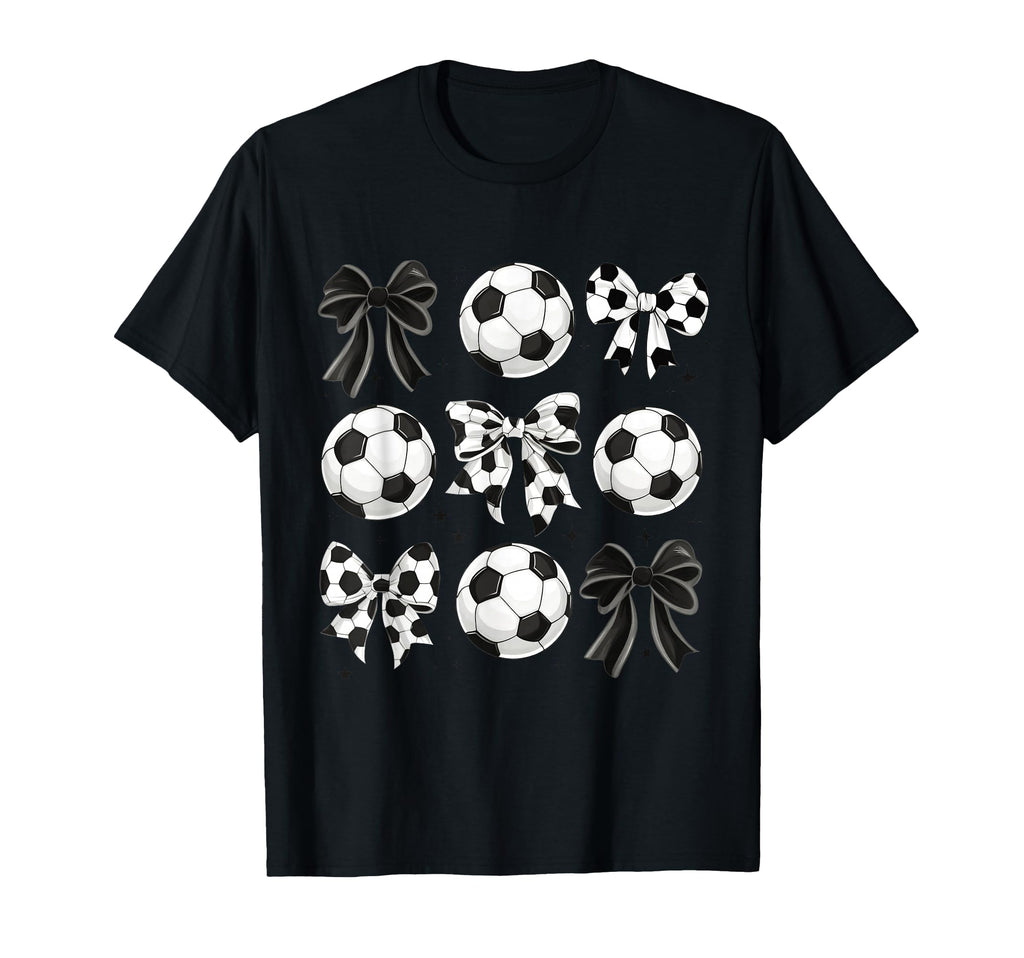 Coquette Soccer Mom Football Soccer T-Shirt - Streetwear Style Men Women