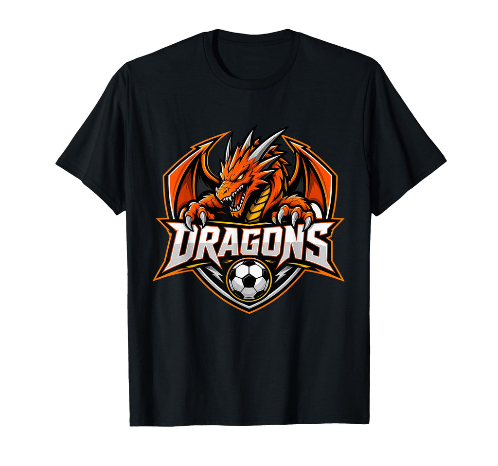 Soccer Team Mascot Logo Sweatshirt - Novelty Apparel for Adults