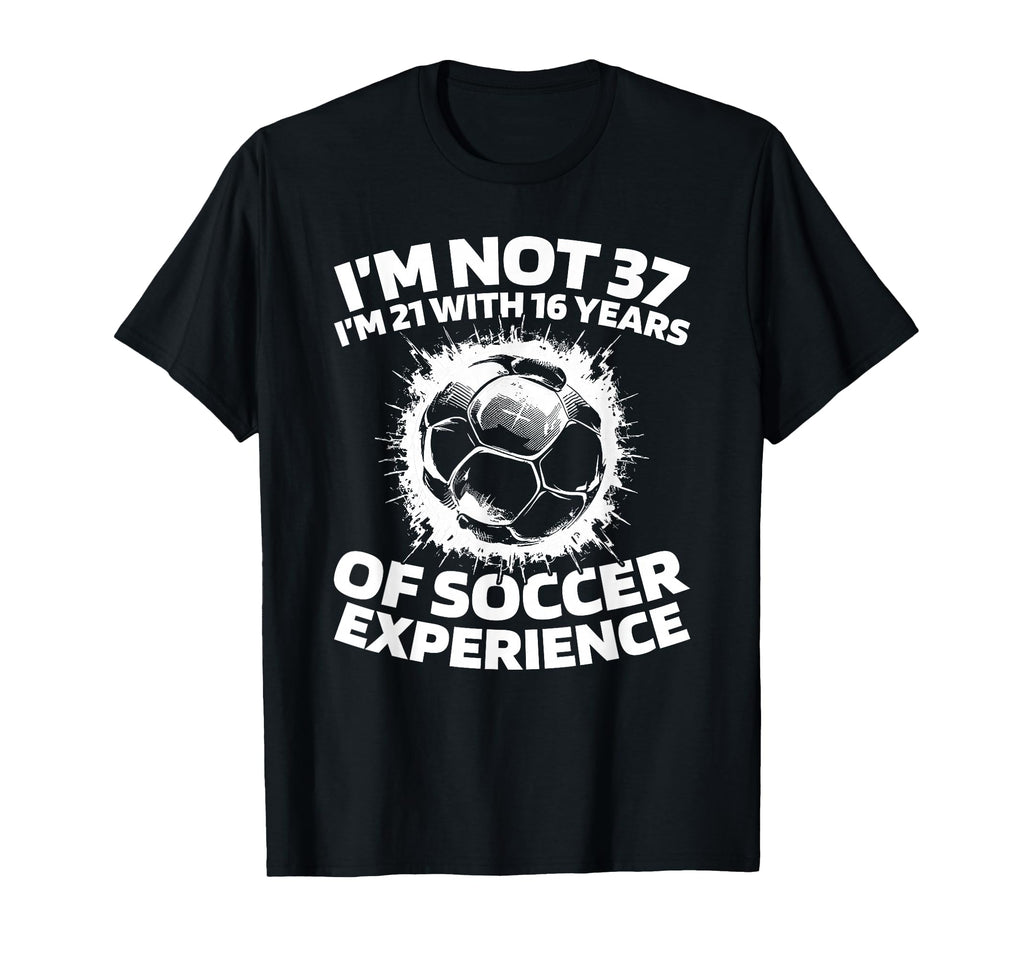 37 Years Old Sports Player Team T-Shirt - Casual Everyday Wear for Adults