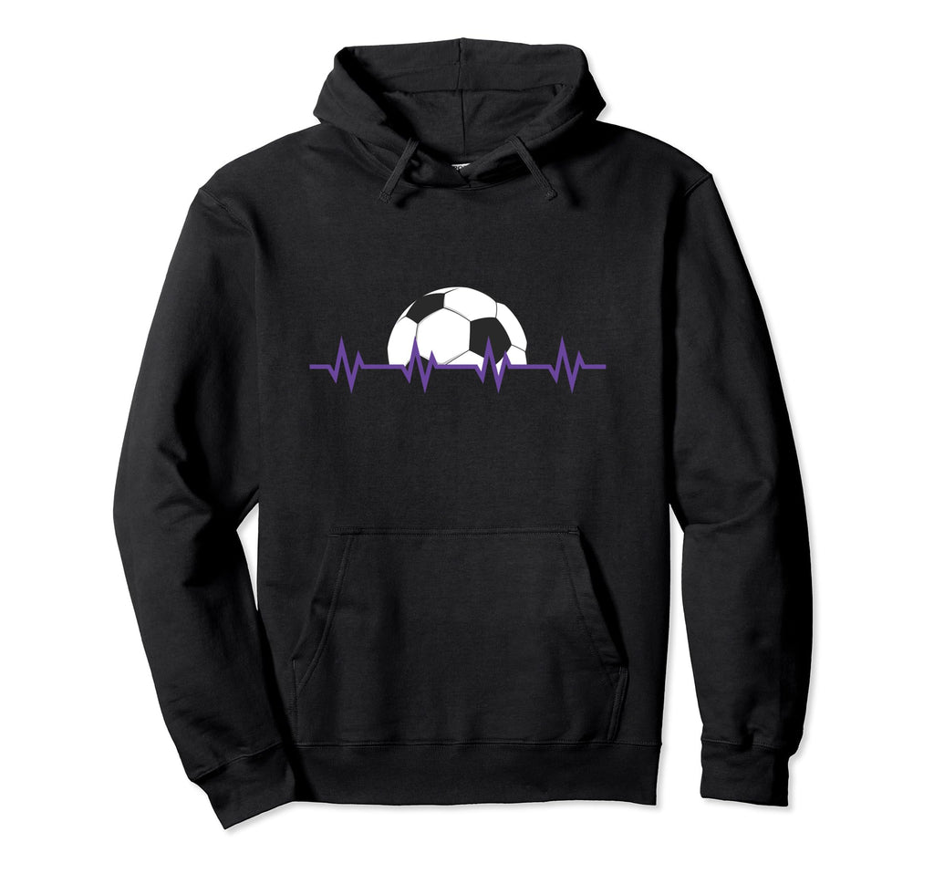 Soccer Heartbeat Football Player Goal Hoodie - Streetwear Style Men Women