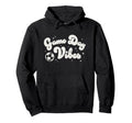 Trendy Soccer Game Day Vibes Big Chest Hoodie - Streetwear Style Unisex