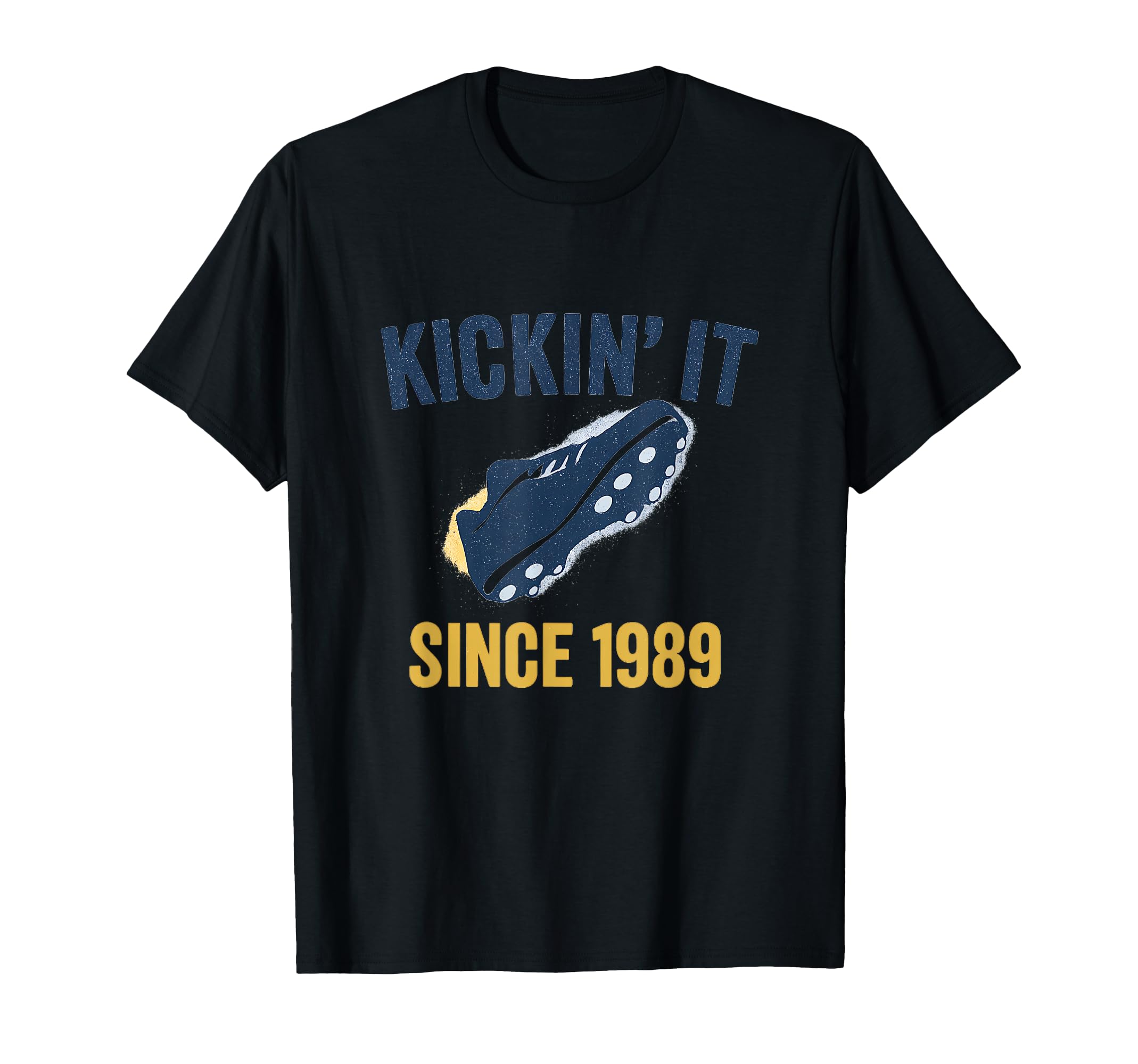 Kickin It Since 1984 Soccer Fan T-Shirt - Unique Graphic Unisex