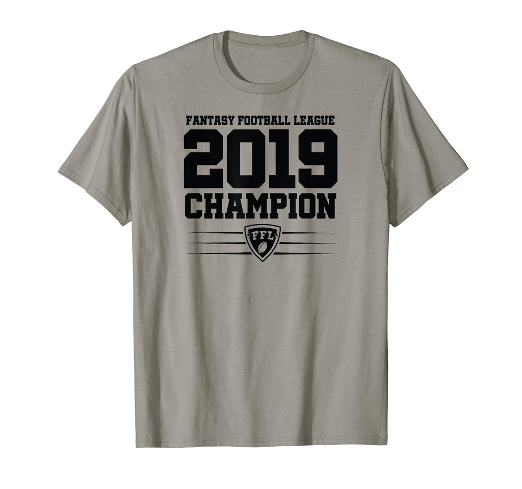 Fantasy Football League 2019 T-Shirt - Fun Novelty Design for Adults