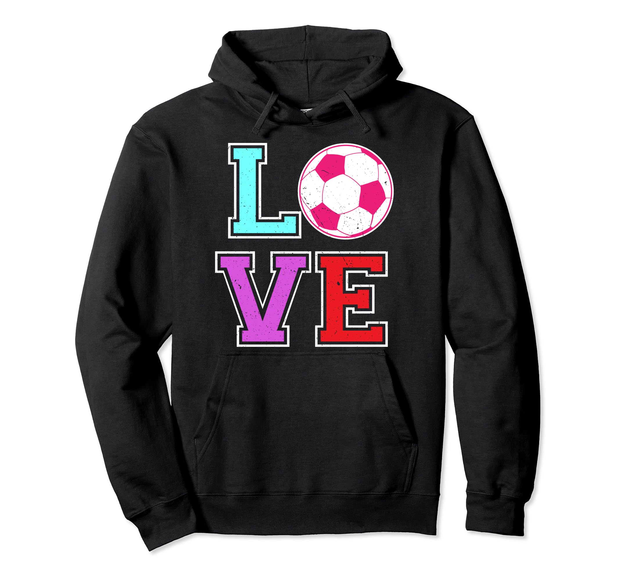 Love Soccer Football Shirts Sayings Hoodie - Custom Art Print Men Women