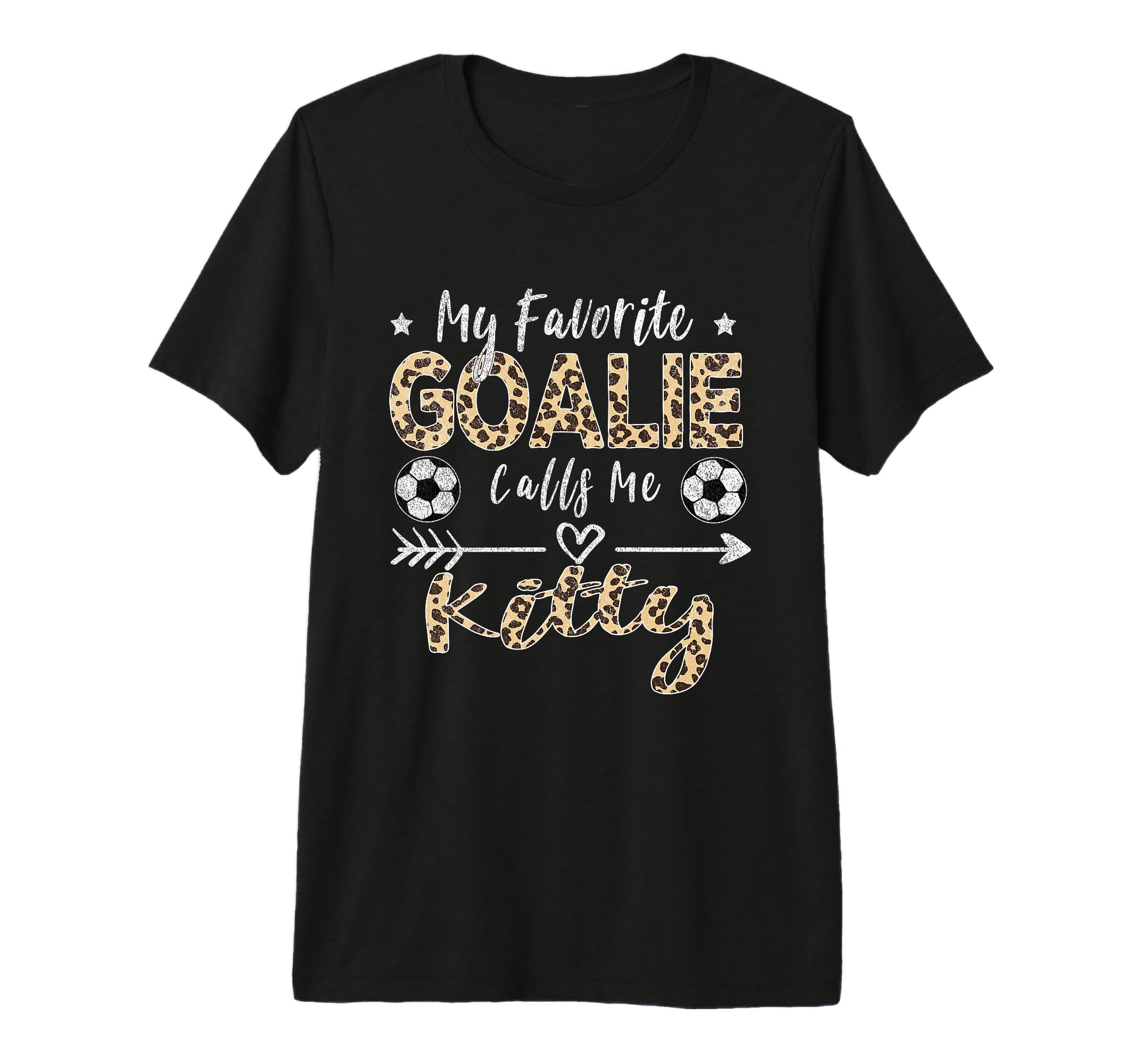 My Favorite Goalie Calls Me Kitty T-Shirt - Aesthetic Graphic Unisex