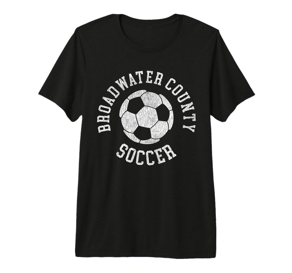 Broadwater County Soccer T-Shirt - Casual Everyday Wear for Adults
