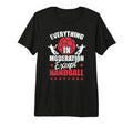 Everything Moderation Except Handball T-Shirt - Graphic Print for Adults
