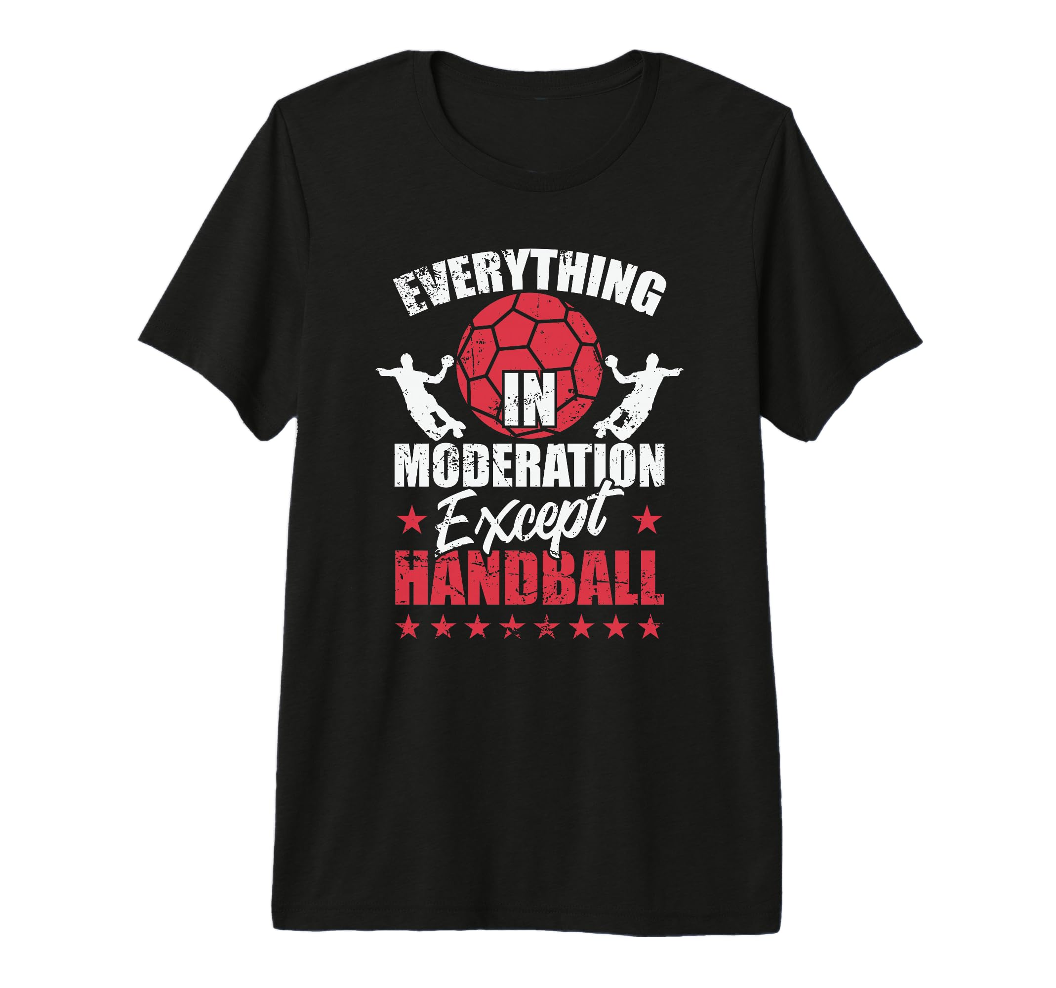 Everything Moderation Except Handball T-Shirt - Graphic Print for Adults