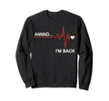 Open Heart Surgery Recovery Sweatshirt - Minimalist Print for Adults