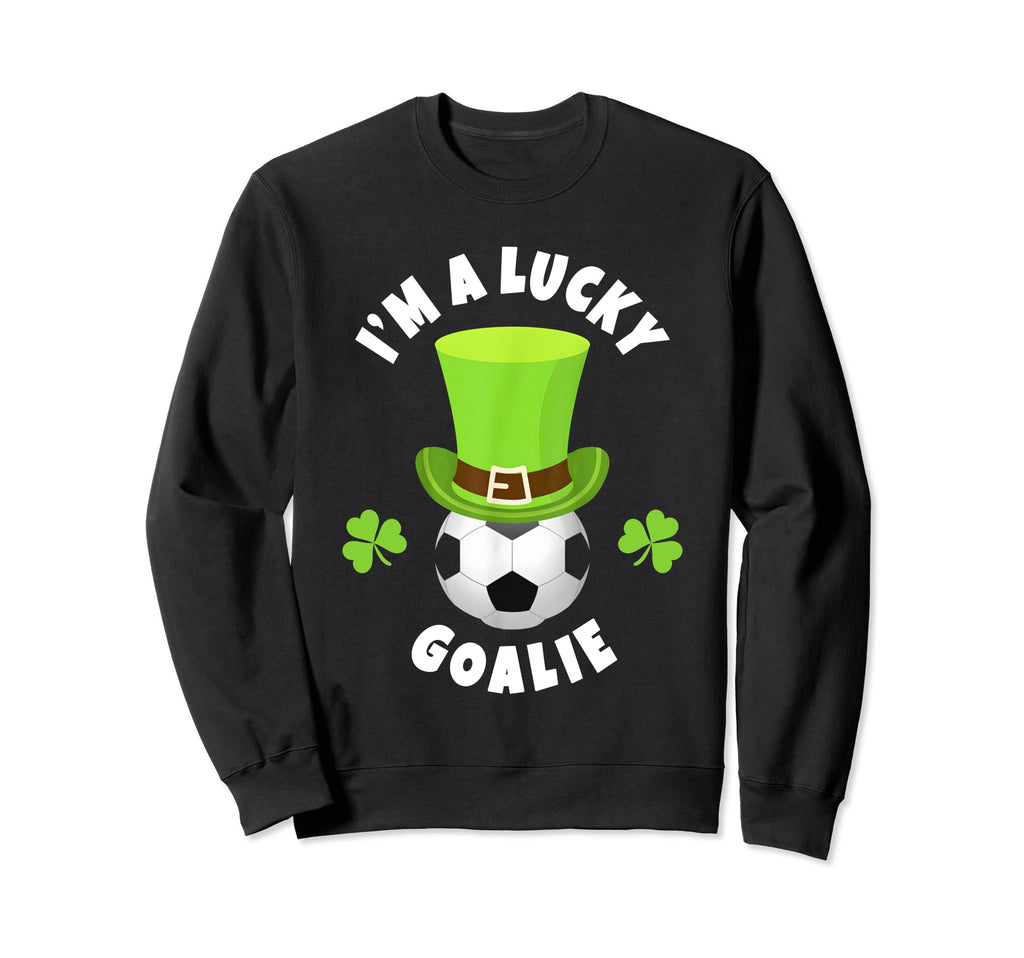 Goalkeeper St Patricks Day Novelties Hoodie - Custom Art Print Men Women