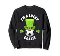 Goalkeeper St Patricks Day Novelties Hoodie - Custom Art Print Men Women