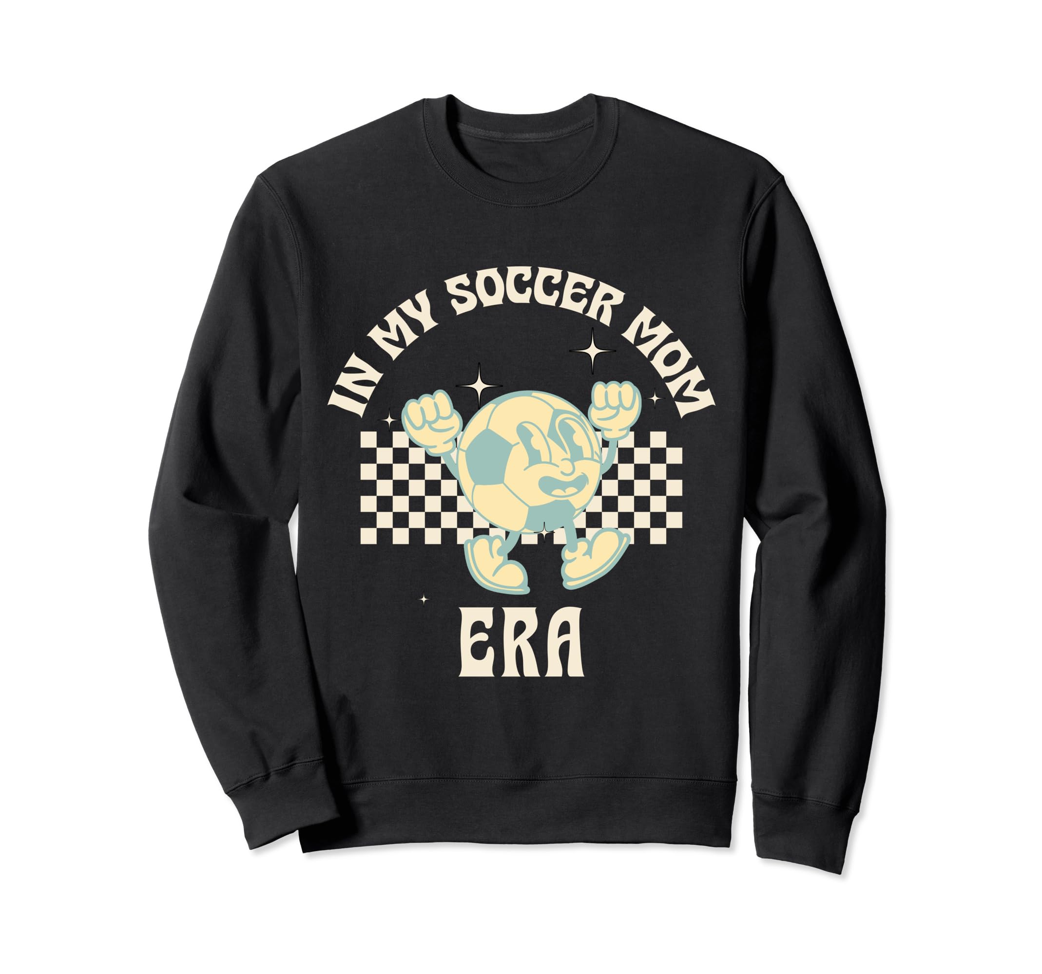 Groovy My Soccer Mom Era Soccer Sweatshirt - Casual Everyday Wear Unisex