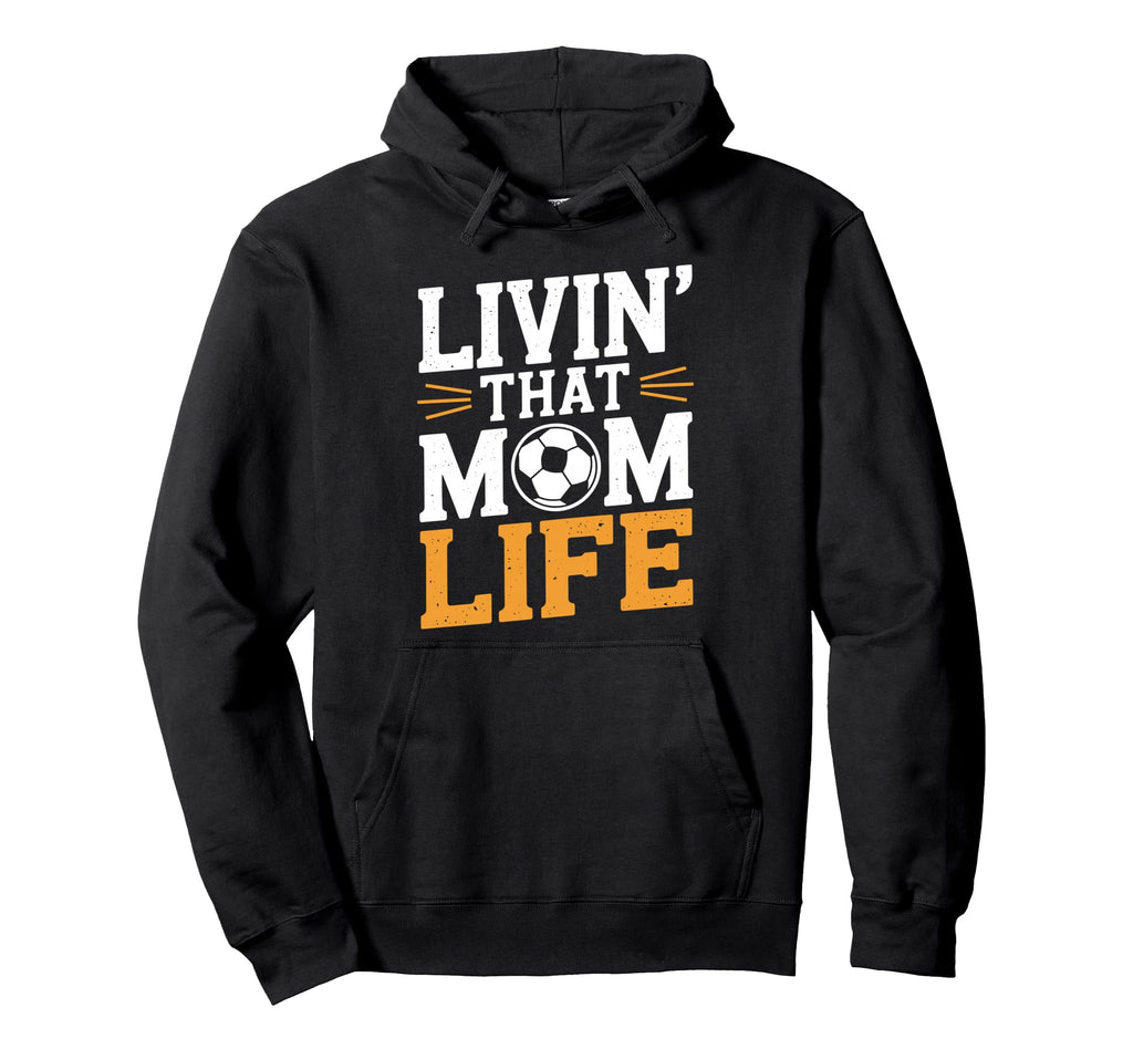 That Mom Life Goalkeeper Lover Hoodie - Fun Novelty Design for Adults