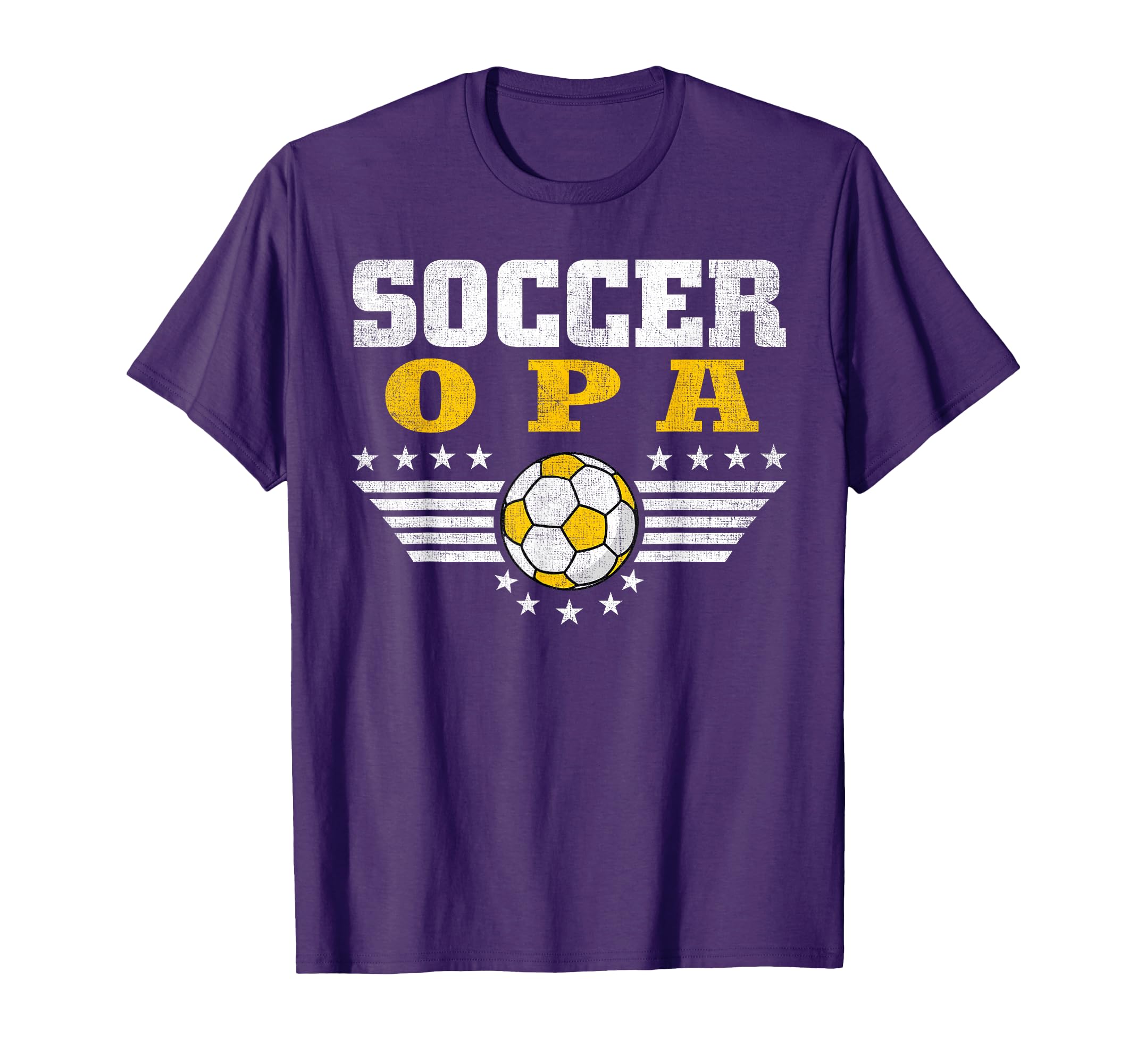 Soccer Opa Soccer Player Funny T-Shirt - Novelty Apparel Men Women