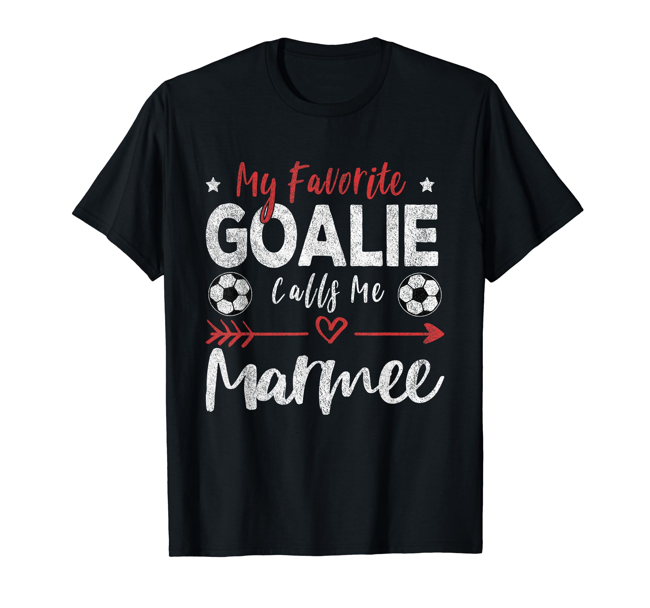 Funny Soccer Goalie Goalkeeper Mom T-Shirt - Novelty Apparel for Adults