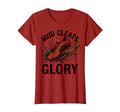 Mud Cleats Glory Soccer T-Shirt - Aesthetic Graphic Men Women