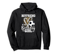 Boyfriend Birthday Soccer Ball Hoodie - Casual Everyday Wear Unisex