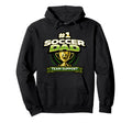 Soccer Dad 1 Team Support Fathers Hoodie - Graphic Print Men Women