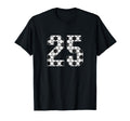 Soccer 25 Love Soccer Mom Favorite T-Shirt - Fun Novelty Design for Adults