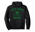 Brazil Gift Flag Brazilian Fan Samba Hoodie - Novelty Apparel Men Women