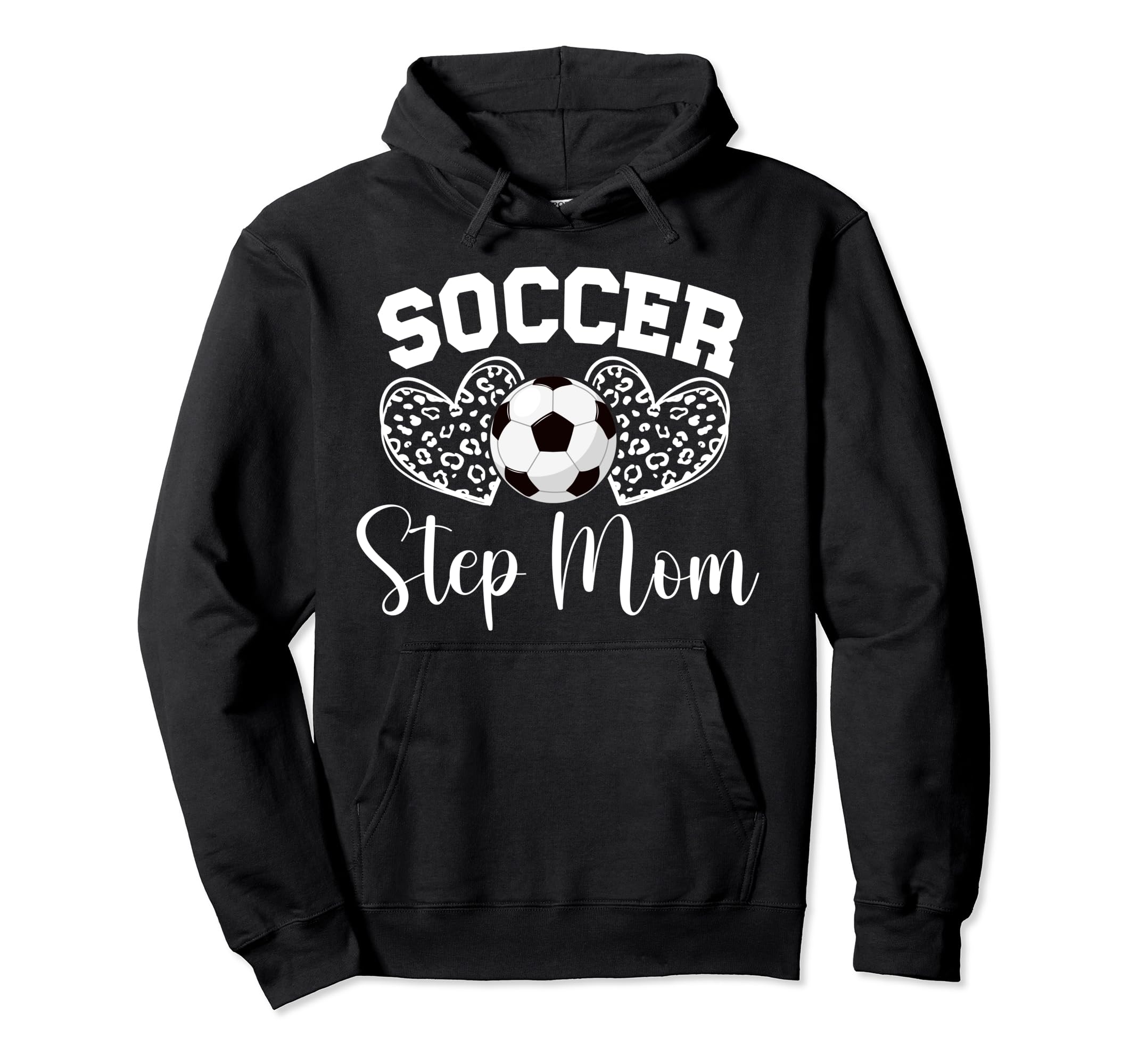 Soccer Step Mom Soccer Player Step Mother Hoodie - Custom Art Print Unisex
