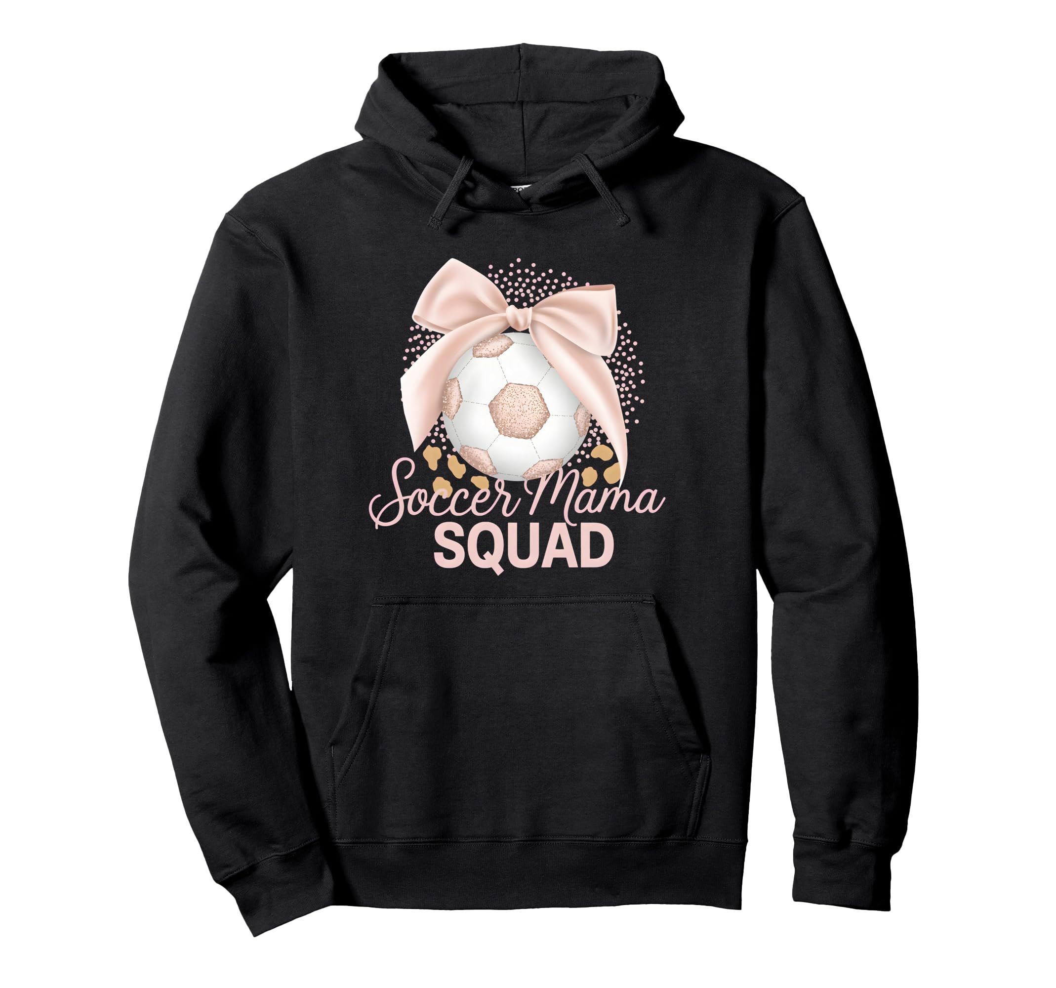 Soccer Mama Squad Coquette Sideline Hoodie - Custom Art Print Men Women