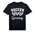 Soccer Granny Matching Family Soccer T-Shirt - Graphic Print Unisex