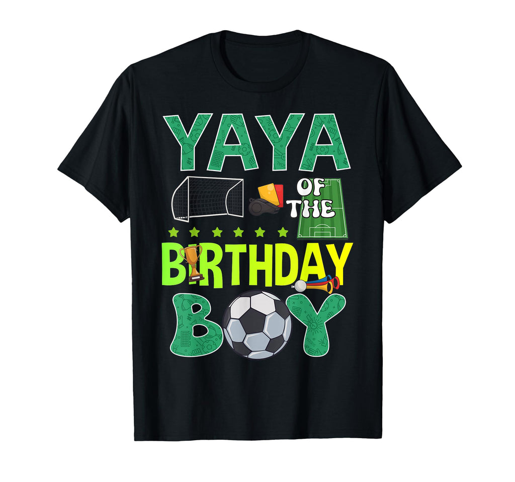 Soccer Goal Birthday Party Trophy T-Shirt - Custom Art Print Men Women