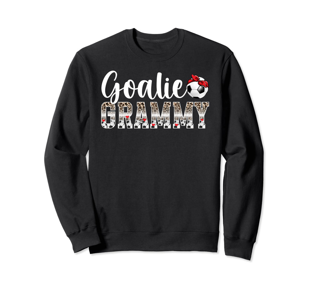 Soccer Goalie Grammy Leopard Soccer Sweatshirt - Custom Art Print Unisex