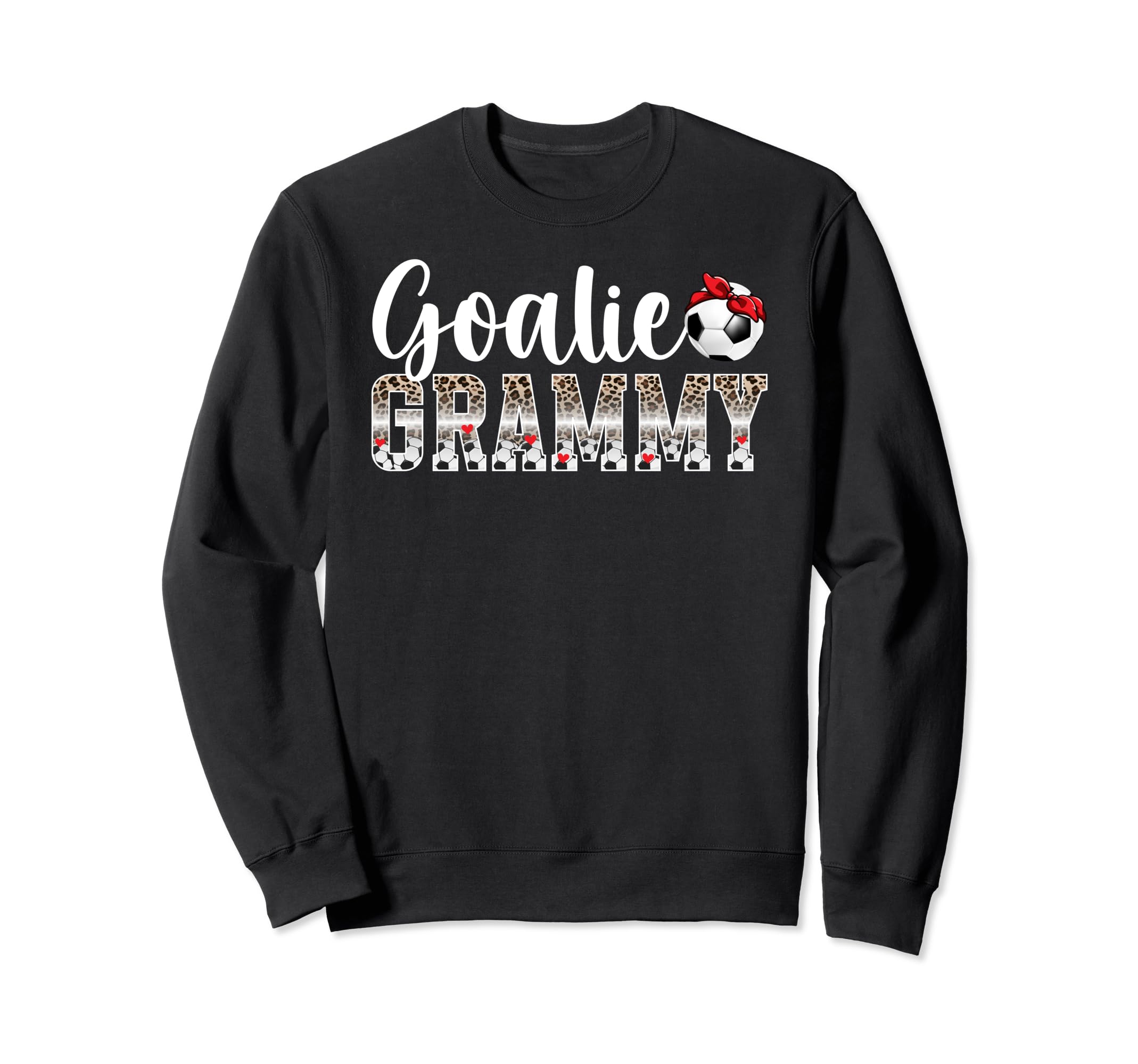 Soccer Goalie Grammy Leopard Soccer Sweatshirt - Custom Art Print Unisex