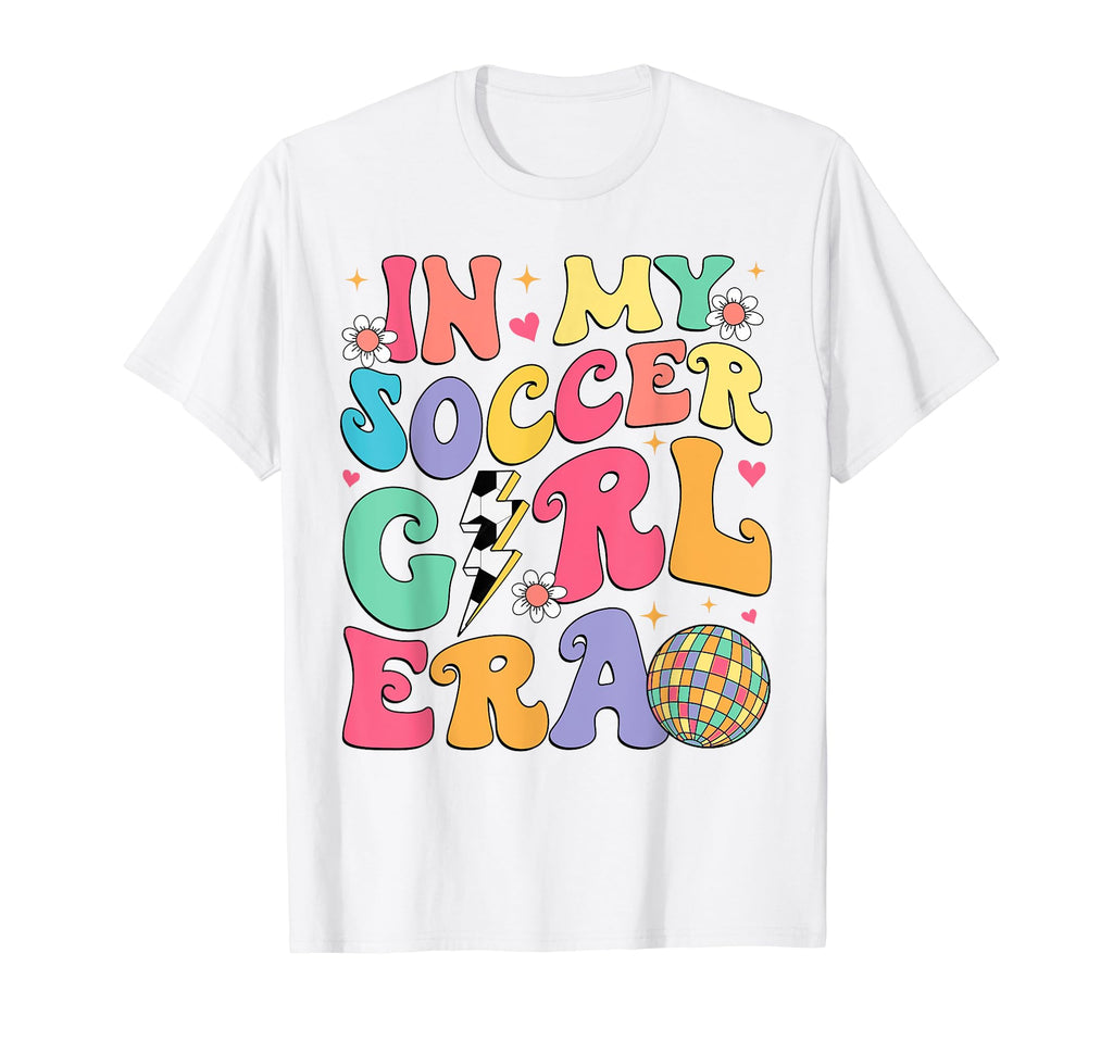 My Soccer Era Groovy Soccer T-Shirt - Unique Graphic Men Women