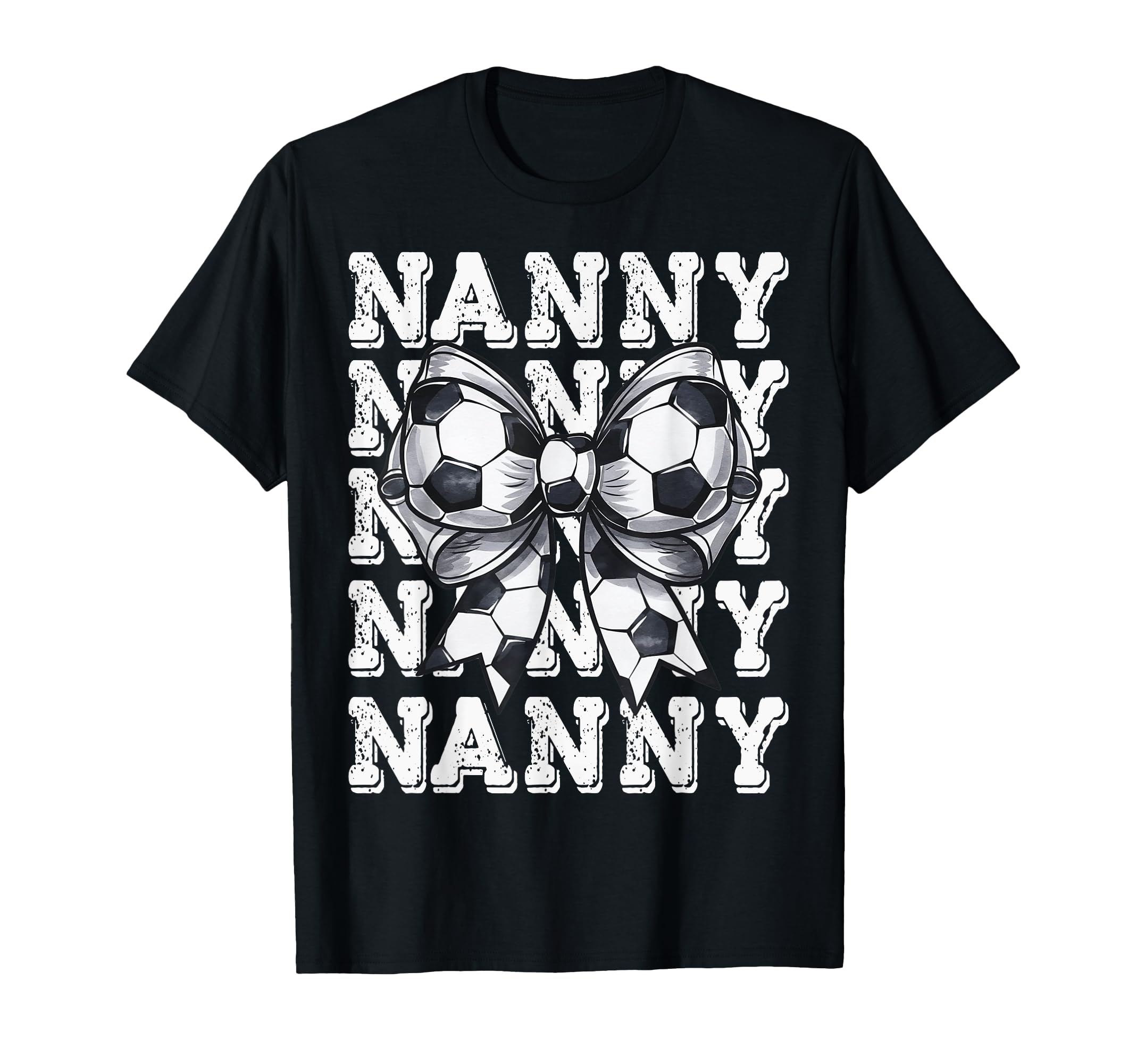 Coquette Soccer Nanny Matching T-Shirt - Casual Everyday Wear Unisex
