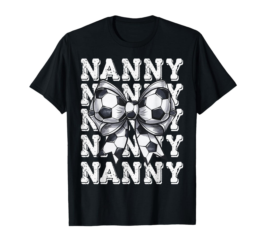 Coquette Soccer Nanny Matching Family T-Shirt - Novelty Apparel Men Women