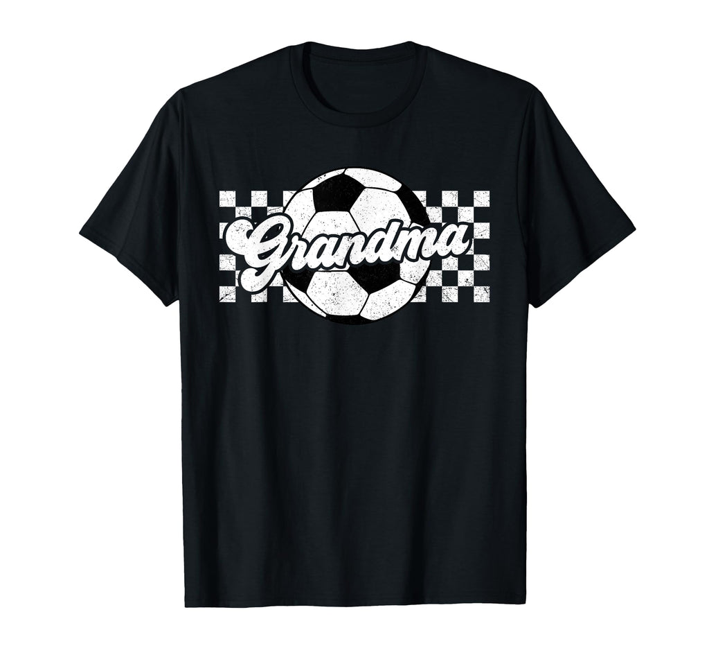 Soccer Grandma Lover Family T-Shirt - Fun Novelty Design for Adults