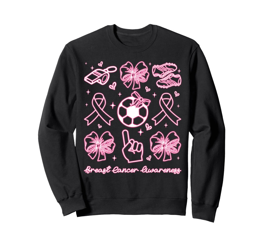 Breast Cancer Awareness Warriors Sweatshirt - Trendy Graphic for Adults
