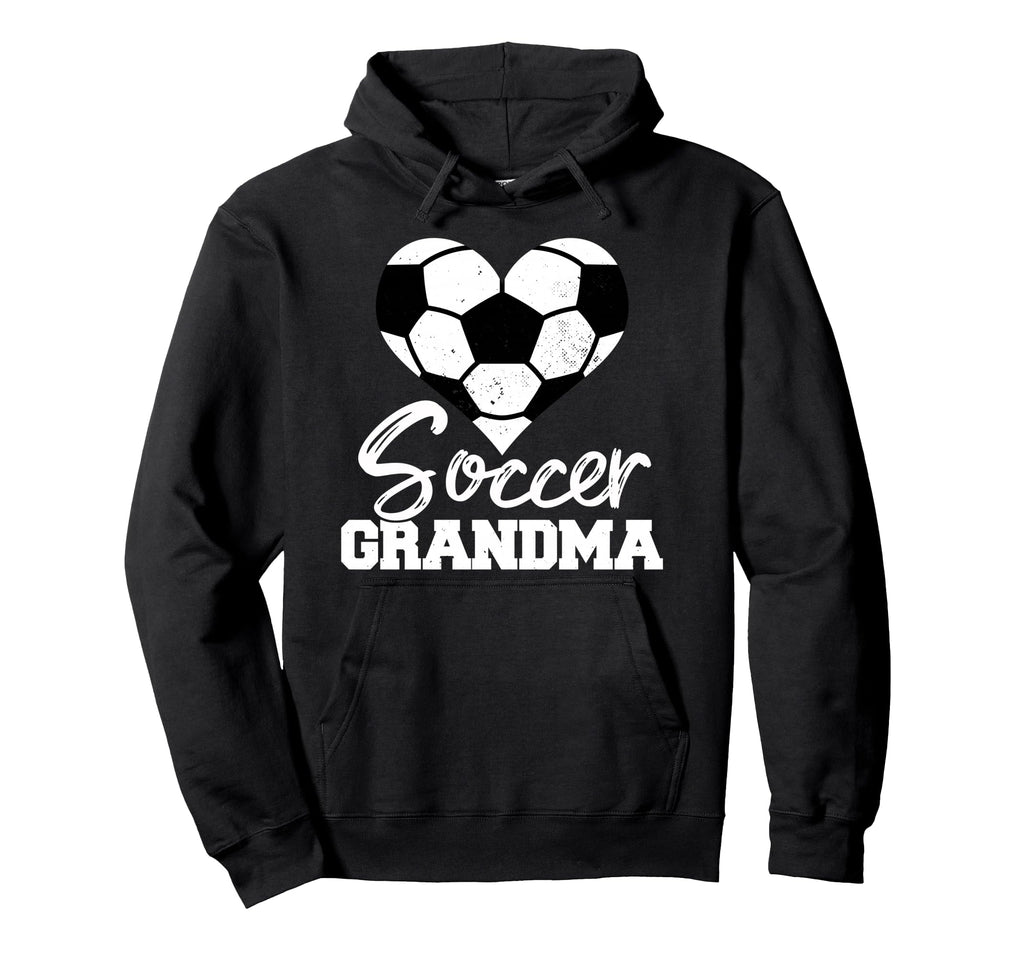 Soccer Grandma Heart Funny Heartfelt Love Hoodie - Novelty Apparel Unisex