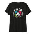 Soccer Coach Training Heart Beat T-Shirt - Streetwear Style Unisex
