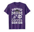 Proud Mom Soccer Senior Class 2026 T-Shirt - Aesthetic Graphic Men Women