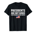 Presidents Are Not Kings Usa Flag No Kings T-Shirt - Unique Graphic Unisex
