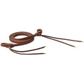 Smarty x Synergy® Heavy Harness Leather Roper Rein w/ Pineapple Knots, 1/2" x 8'