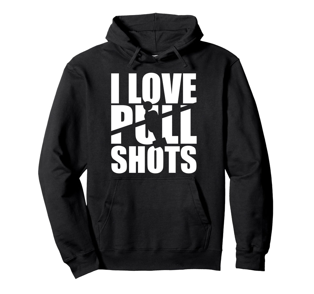 I Love Pull Shots Hoodie - Trendy Graphic for Adults