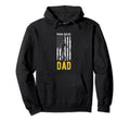 Proud Soccer Dad Usa Flag Family Hoodie - Fun Novelty Design Unisex