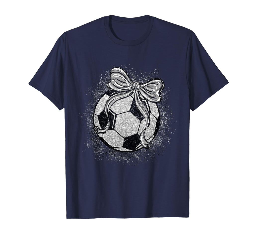 Soccer Bow Funny Soccer Lovers T-Shirt - Trendy Graphic for Adults