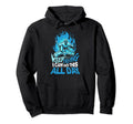 Keep Trying I Can Do This All Day Ice Hockey Hoodie - Graphic Print Unisex