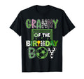 Granny Birthday Soccer Player Birthday T-Shirt - Graphic Print Unisex