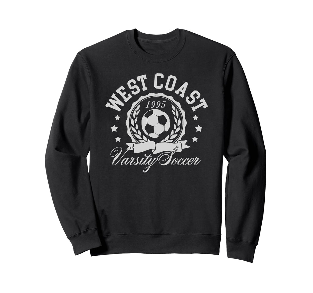 Trendy West Coast Varsity Soccer Sweatshirt - Streetwear Style Unisex