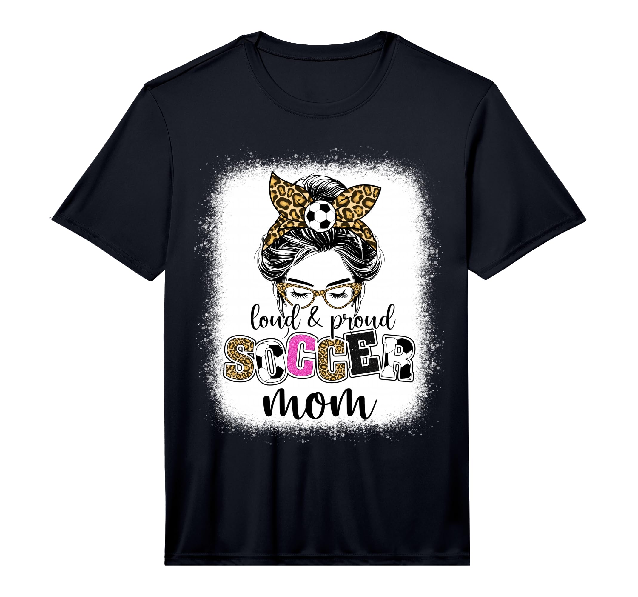 Soccer Mom Proud And Loud Soccer Mom T-Shirt - Trendy Graphic for Adults