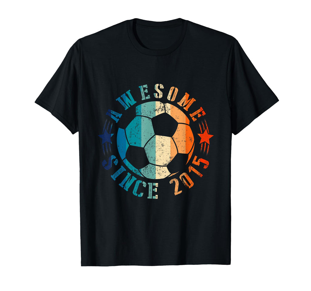 Awesome Since 2015 8Th Birthday 8 T-Shirt - Fun Novelty Design for Adults