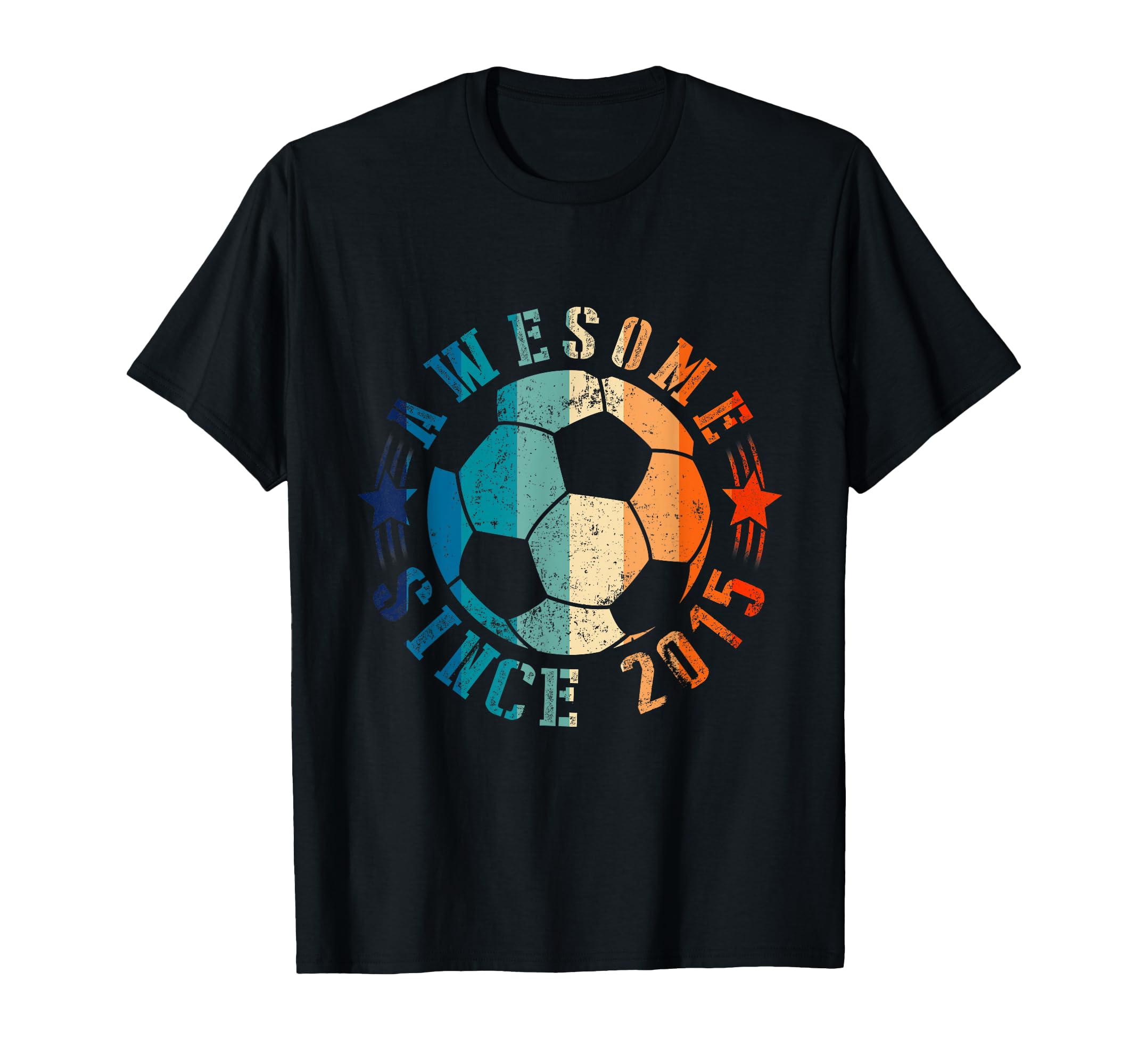 Awesome Since 2015 8Th Birthday 8 T-Shirt - Fun Novelty Design for Adults